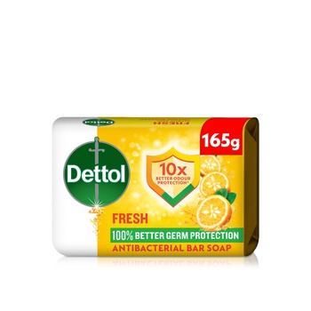 Dettol Fresh Antibacterial Soap 165g