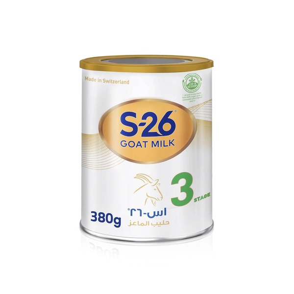 Wyeth Nutrition S-26 Stage 3 Goat Milk Baby Formula 380g