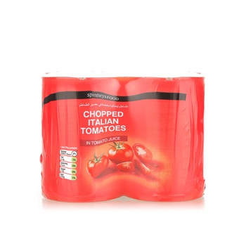Spinneysfood Chopped Italian Tomato 400g x 4