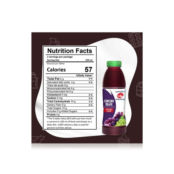Al Ain Concord Grape Nectar 500ml