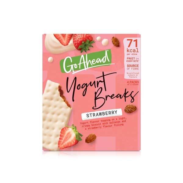 Go Ahead Strawberry Yogurt Breaks 35.5g 4s