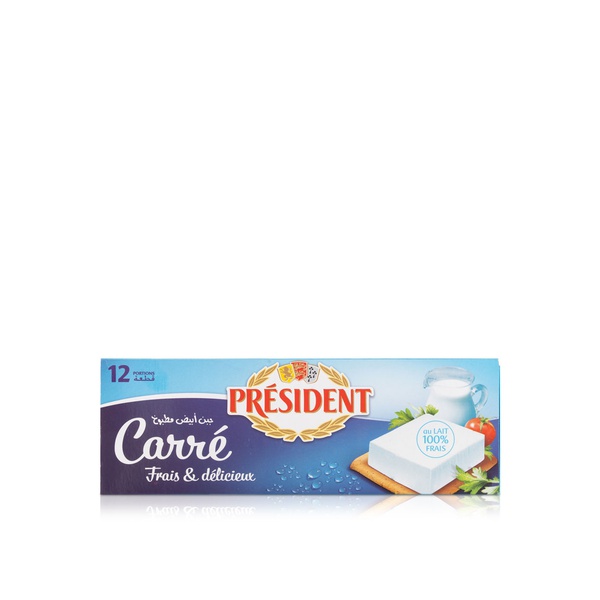 President Cream Cheese Squares x 12 168g