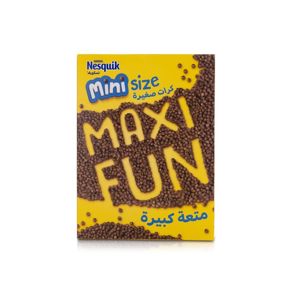 Buy Nestle nesquik minis cereal 300g in UAE