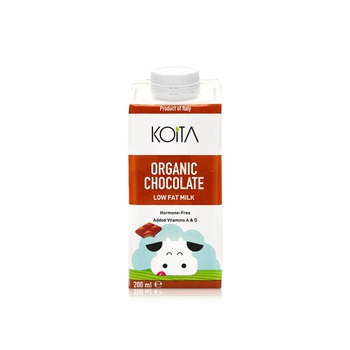 Koita Choco Organic Milk with Vitamin a and D3 200ml