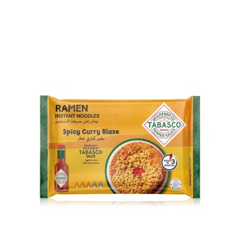Tabasco Instant Ramen Noodles Spicy Curry Blaze 75g