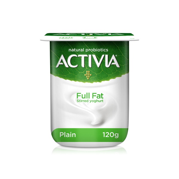 Activia Plain Yoghurt Full Fat 120g