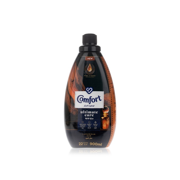 Buy Comfort ultimate care luxurious oud concentrated fabric softener 900ml in UAE