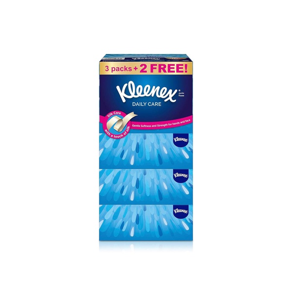 اشتري Kleenex daily care 2 ply facial tissue 170 sheets في الامارات