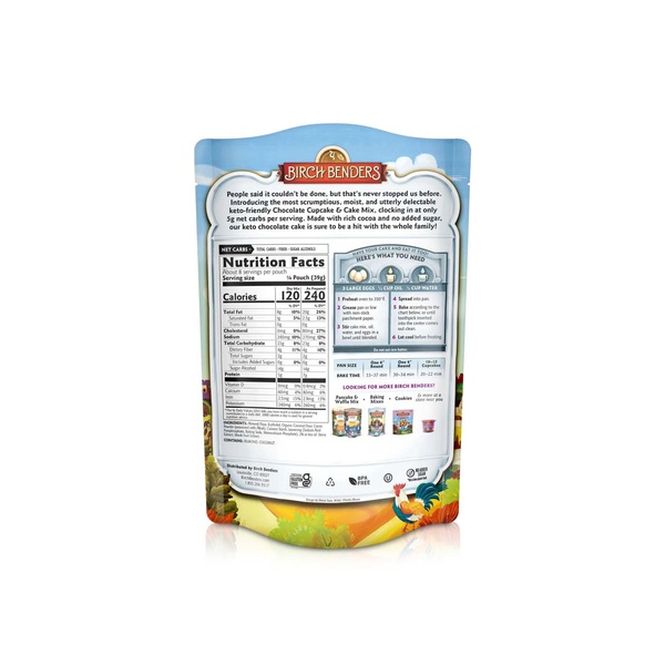 Birch Benders Keto Chocolate Cupcake and Cake Mix 309g