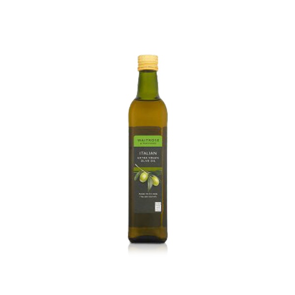 Buy Waitrose Italian extra virgin olive oil 500ml in UAE