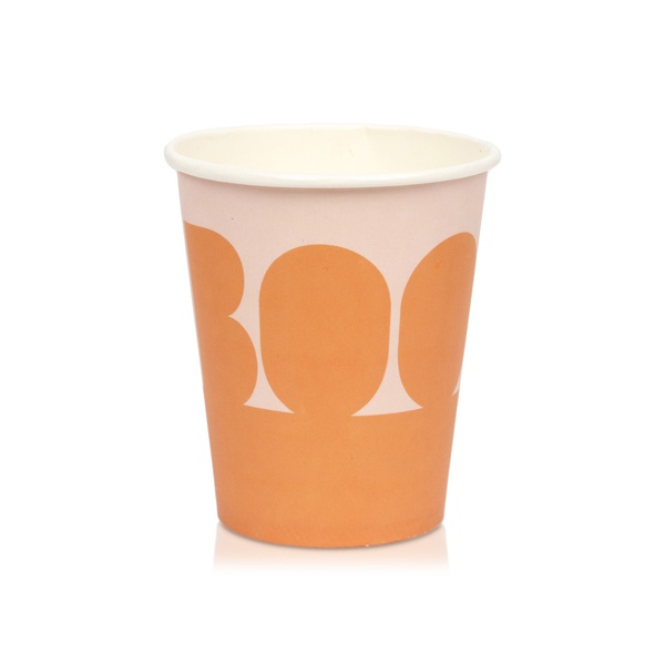 Talking Tables Halloween pumpkin paper cups 8 pack Spinneys UAE