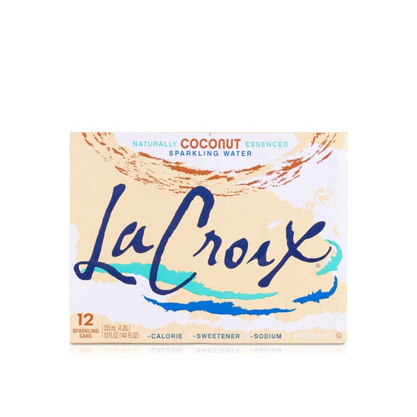 La Croix Coconut Sparkling Water 355ml 12 Cans