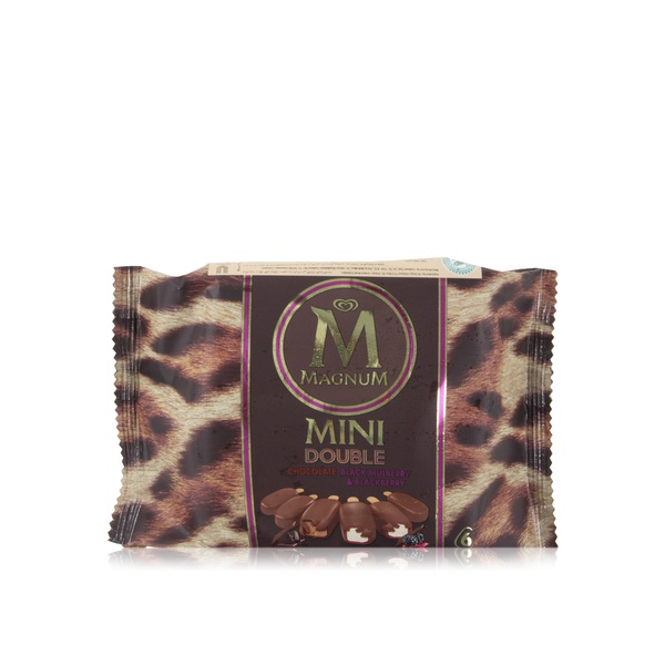 Magnum double mulberry mini ice cream 6 x 60ml