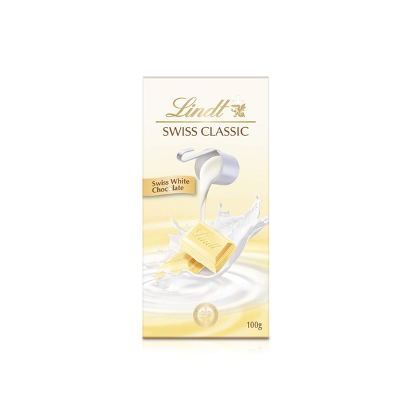 Lindt Swiss Classic White Extra Fine Chocolate 100g