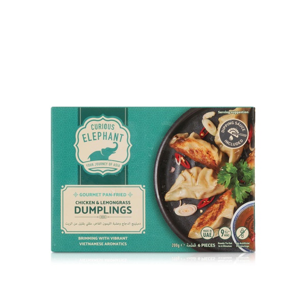 Curious Elephant Chicken and Lemongrass Dumplings 200g