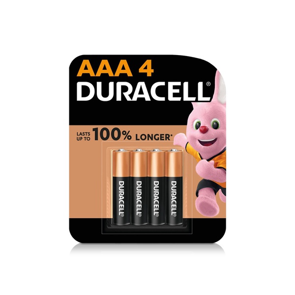 Duracell AAA Alkaline Battery x 4