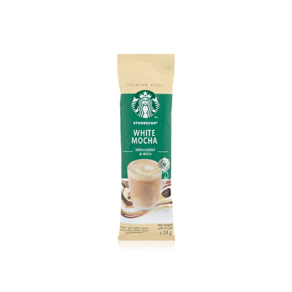 Buy Starbucks white mocha premium instant coffee mix 24g in UAE