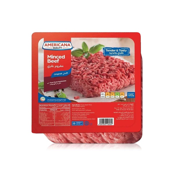Americana Frozen Minced Beef 400g
