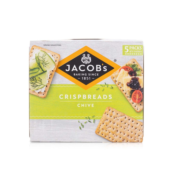 Jacob's Chive Crispbreads 5s 190g