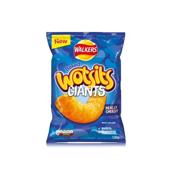 Buy Walkers Baked Wotsits giants really cheesy 130g in UAE