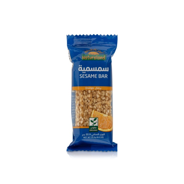 Natureland Orange Sesame Bar 22.5g