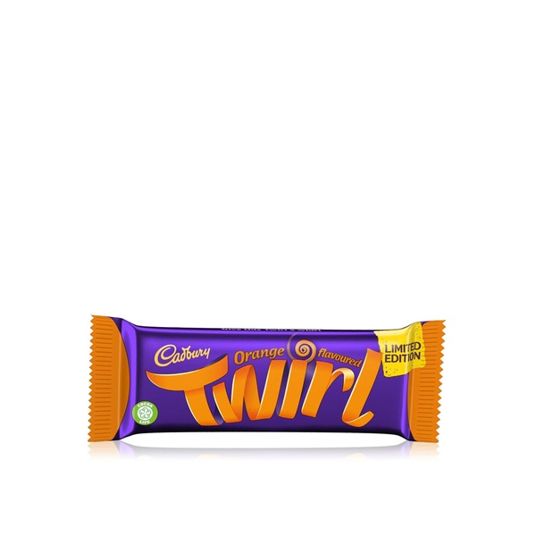 Buy Cadbury chocolate orange twirl 43g in UAE