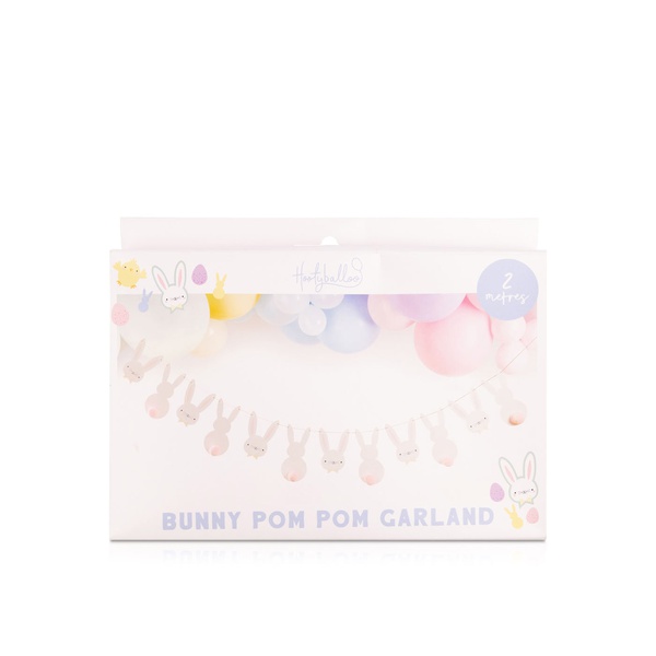 Hootyballoo Bunny Pom Pom Garland 2m