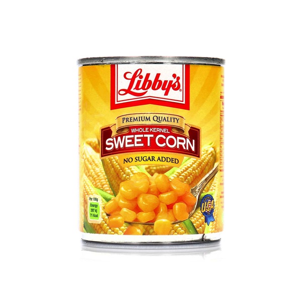 اشتري Libbys whole sweet corn 198g في الامارات