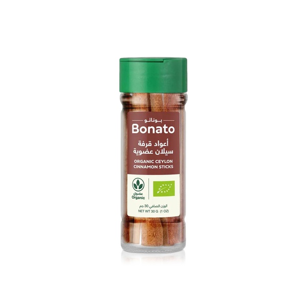 Bonato Organic Ceylon Cinnamon Sticks 30g