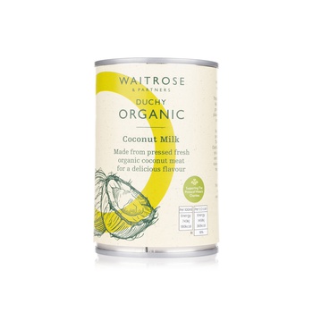 Waitrose Duchy Organic Coconut Milk 400ml