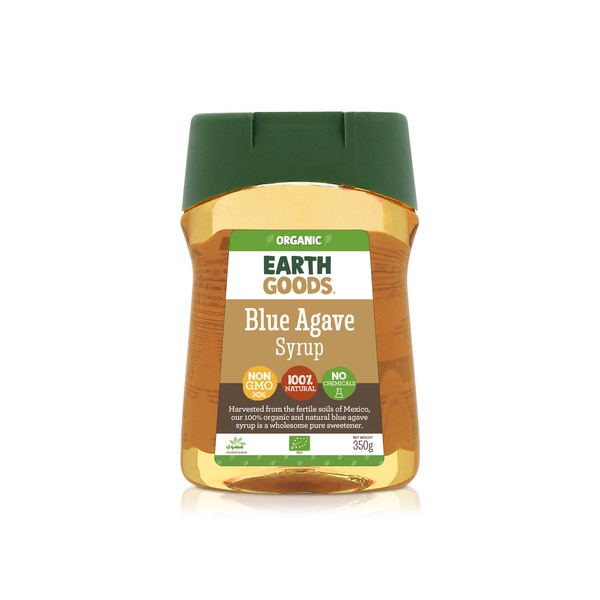 Earth Goods organic blue agave syrup 350g
