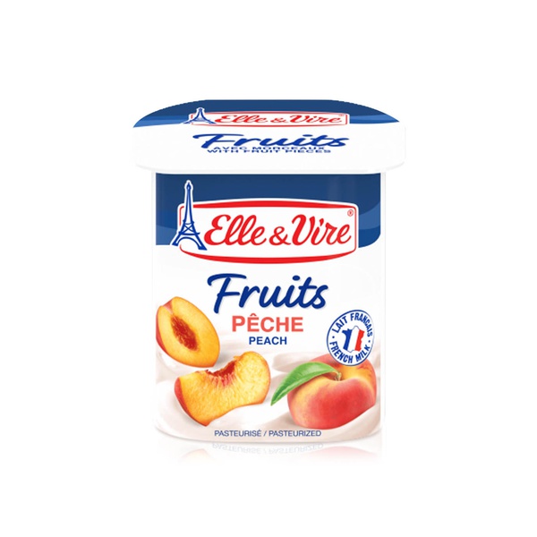 Elle & Vire Peach Yogurt 125g
