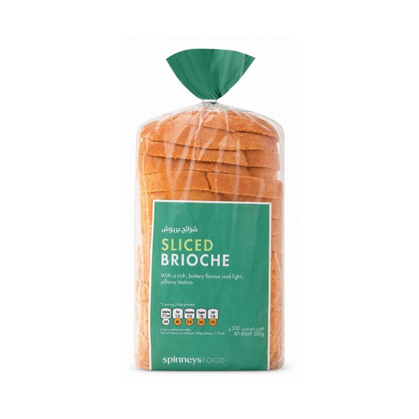 Spinneysfood Sliced Brioche 500g