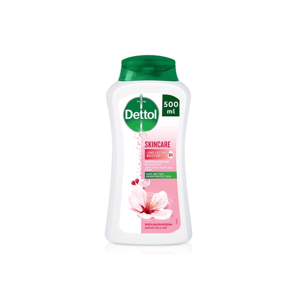 Dettol Skincare Antibacterial Bodywash Rose and Sakura Blossom 500ml