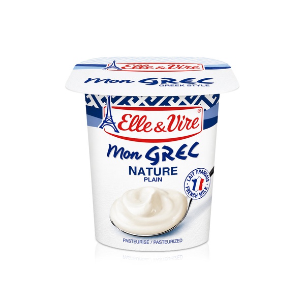 Elle & Vire Plain Greek Yoghurt 125g