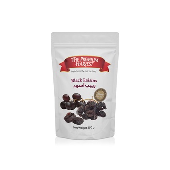 The Premium Harvest Black Raisins 220g
