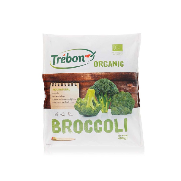Buy Trebon organic broccoli frozen 400g in UAE