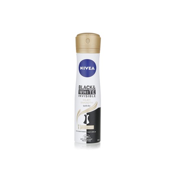 Nivea Black & White Silky Smooth Deodorant Spray 150ml