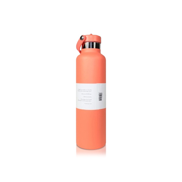 Moya Black Sea Insulated and Sustainable Water Bottle Coral 700ml