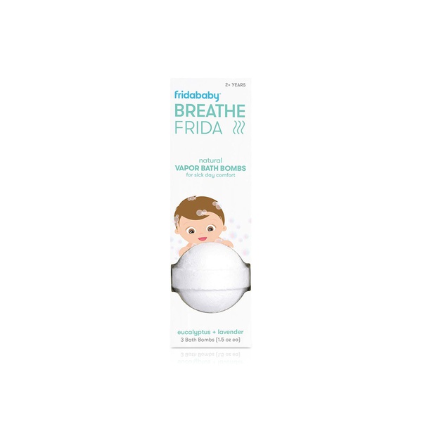 Frida Baby Breathe Frida The Natural Vapor Bath Bombs Eucalyptus and Lavender x 3