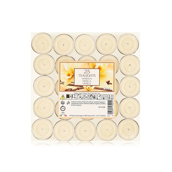 Aladino Tealight Candles Vanilla x 25