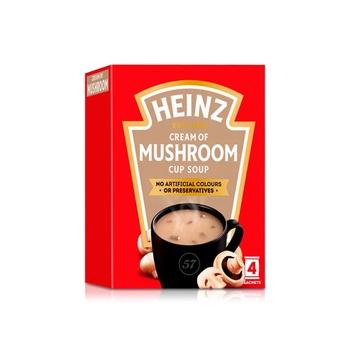 Heinz Cream of Mushroom Cup Soup 17.5g x 4