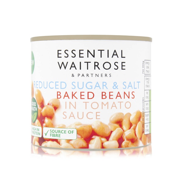 Waitrose Essentials Baked Beans in Tomato Sauce 220g