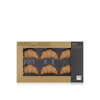 Waitrose No1 Mini Blonde Chocolate Croissants 100g