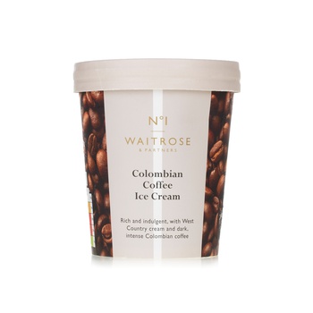 Waitrose No.1 Colombian Coffee Ice Cream 500Ml