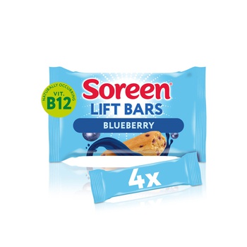 Soreen Lift Bars Blueberry x 4 168g