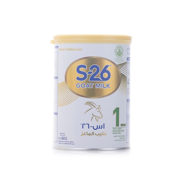 اشتري Wyeth S-26 goat milk 1 0-6 months 380g في الامارات