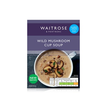 Waitrose Wild Mushroom Cup Soup 104g