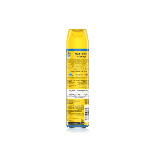 Pledge Clean It Multi Surface Cleaner Rainshower 250ml
