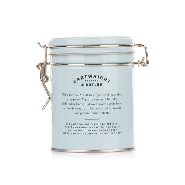 Cartwright & Butler Sea Salted Fudge Tin 175g